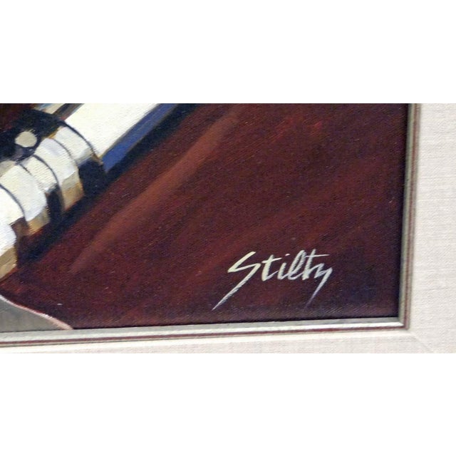 2000 - 2009 Thomas Stiltz "A Class by Itself" Original Oil Painting Framed Submit For Sale - Image 5 of 6
