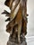 Auguste Moreau Antique French Auguste Moreau Spelter Figural Sculpture of Woman With Lute For Sale - Image 4 of 9