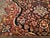 Persian Vintage Kashan Rug, Hand-Knotted Wool, Floral Pattern, Navy & Ivory, 5x7 For Sale - Image 3 of 18