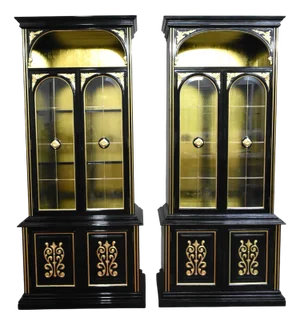 Spanish Display Cases, Set of 2