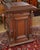Monumental Victorian Style Mixed Wood Pedestal Cabinet Dimensions : 31" Wide X 31" Deep X 46" Tall This cabinet was made...