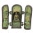 Vintage Mid-Century Tibetan Folding Buddhist Triptych Shrine Altar Cast Bronze-Verdigris For Sale