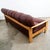 1960s 1960s Mid Century Danish Modern Sofa Couch Oxblood Red Leather 3 Seater Oak Tufted For Sale - Image 5 of 12