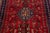 Exquisite Vintage Persian Red Shiraz Hand-Knotted Wool Rug Featuring Timeless Medallion Design For Sale In New York - Image 6 of 10