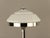 1920s Art Deco Chromed Table Lamp with Opal Glass Shade, 1920s For Sale - Image 5 of 10