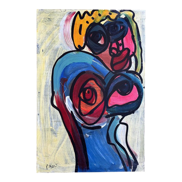 Original Peter Keil Painting - Junge Wilde Collection For Sale