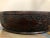 Brown Handcarved African Hardwood Rhino Bowl / Catchall For Sale - Image 8 of 17