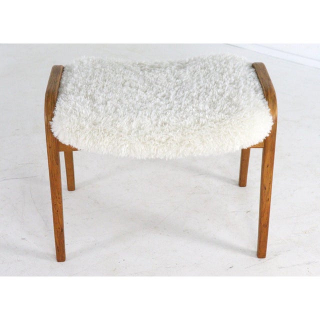Vintage Lamino Ottoman by Yngve Ekstrom for Swedese, 1960s For Sale - Image 13 of 18
