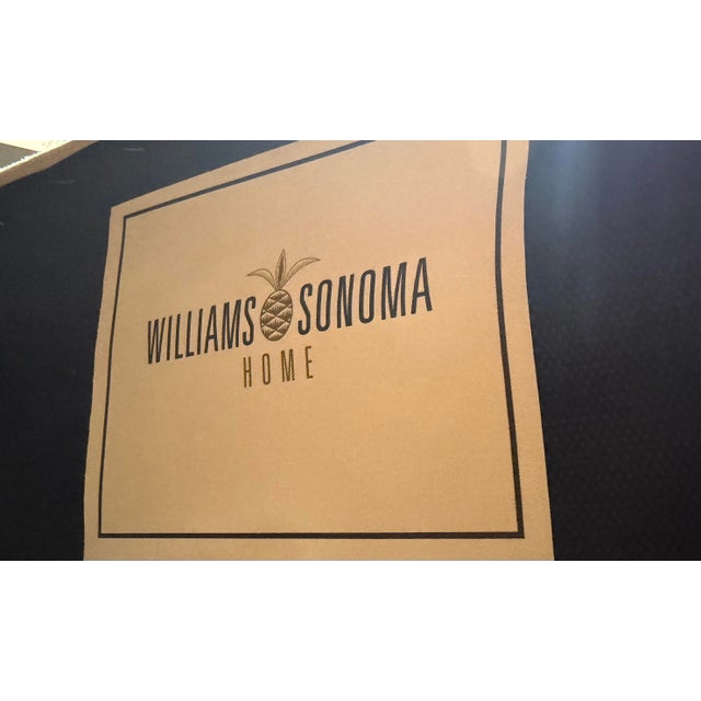 2020s Williams Sonoma "Belvedere" Bar Stool For Sale - Image 5 of 5