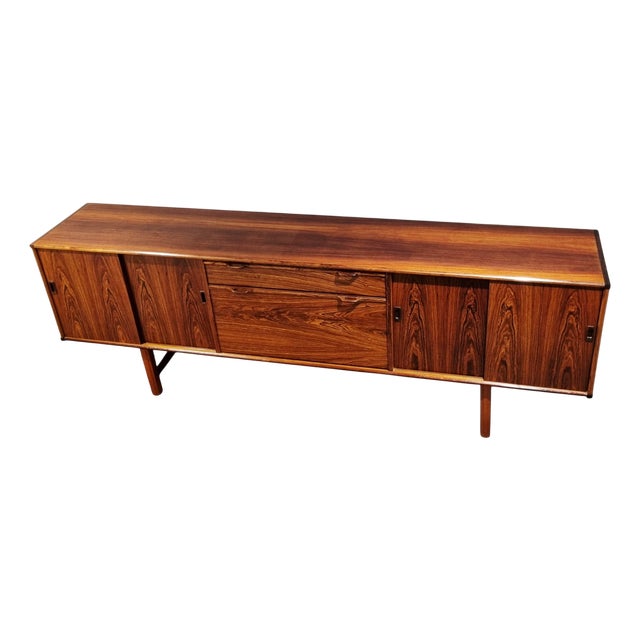 Large Mid-Century Rosewood Veneer Sideboard from Fristho, 1960s For Sale