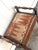 Brown 1930s Velvet-Top Wood Storage Stool For Sale - Image 8 of 9