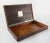 Wood Mid Century Rosewood Cigarette Holder Box For Sale - Image 7 of 10