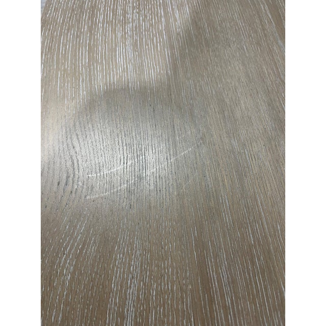 Early 21st Century Interlude Home Wood and Aluminum Coffee Table For Sale - Image 5 of 6