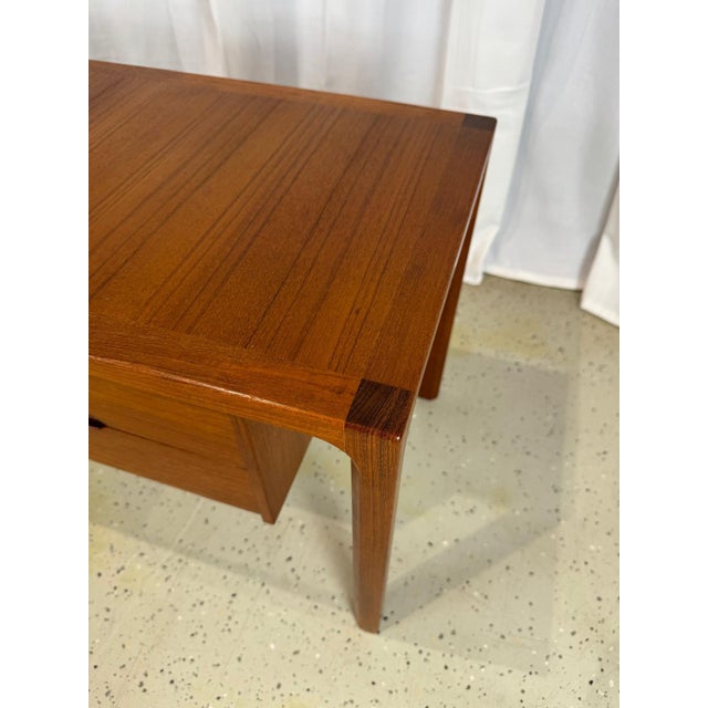 Unique side table/nightstand. It was assembled from a high-quality teak side table and an Aksel Kjersgaard No. 32 drawer...