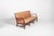 Danish 3-Seat Sofa with Cognac Leather Cushions For Sale - Image 18 of 18