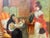 N. Henry Bingham Impressionistic Oil on Canvas of a Family Reunion, Signed For Sale - Image 10 of 12