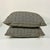 Late 20th C. Contemporary Boho Chic After Ralph Lauren Menswear Plaid Decorative Pillows - A Pair For Sale - Image 6 of 7