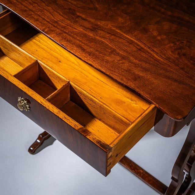 Biedermeier Sewing Table, 1840 For Sale - Image 6 of 7