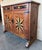 Baroque Late 19th Century Pair of Spanish Carved Walnut Tuscan Two Drawers Credenza or Buffet with Marquetry For Sale - Image 3 of 18
