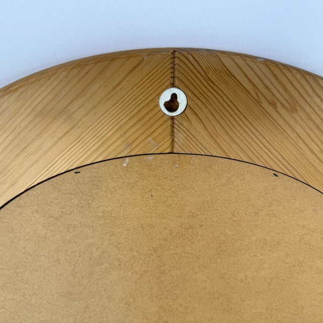Wood Scandinavian Pine Mirror For Sale - Image 7 of 7