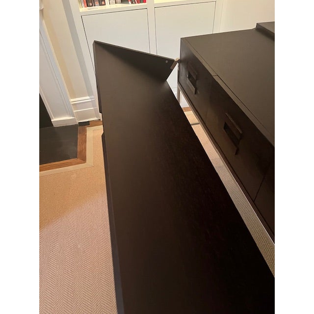 Antonio Citterio for Maxalto B&b Italia Elios Convertible Writing Desk / Console in Wenge, 1998 For Sale In New York - Image 6 of 8