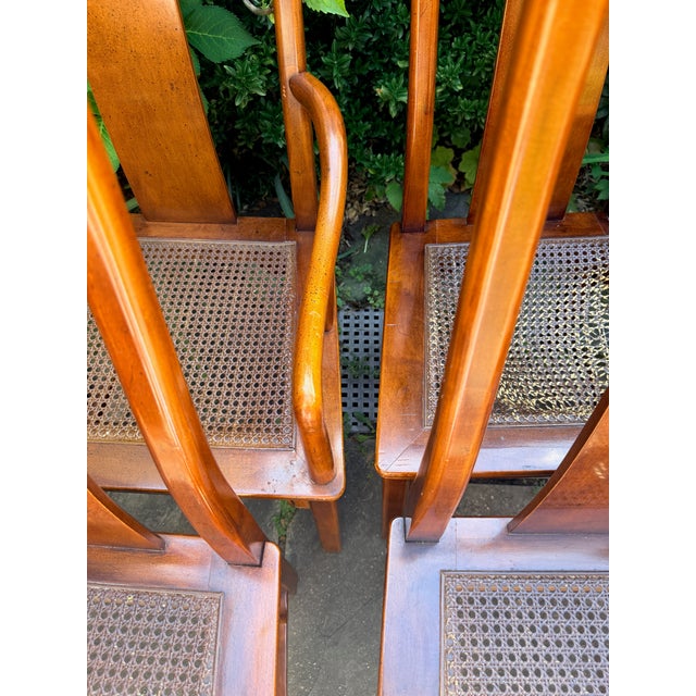 Set of 6 Vintage Henredon Chinese Chippendale Chairs For Sale - Image 11 of 16