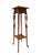 Stunning and elegant Art Nouveau pedestal or plant stand. Striking French design from the 1900s. Original hand-carved...
