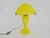 Art Nouveau Style Mushroom Lamp in Yellow Glass Paste, 1980s For Sale - Image 3 of 11