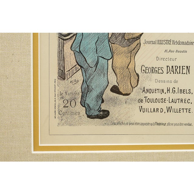 Late 19th Century L’Escarmouche | Late 19th Century Henri-Gabriel Ibels Periodical Print For Sale - Image 5 of 6