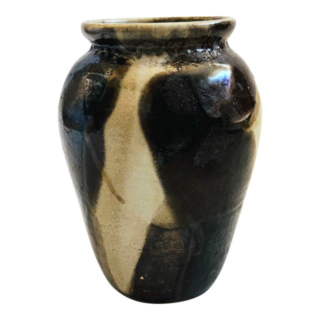 Moody Studio Pottery Vase For Sale