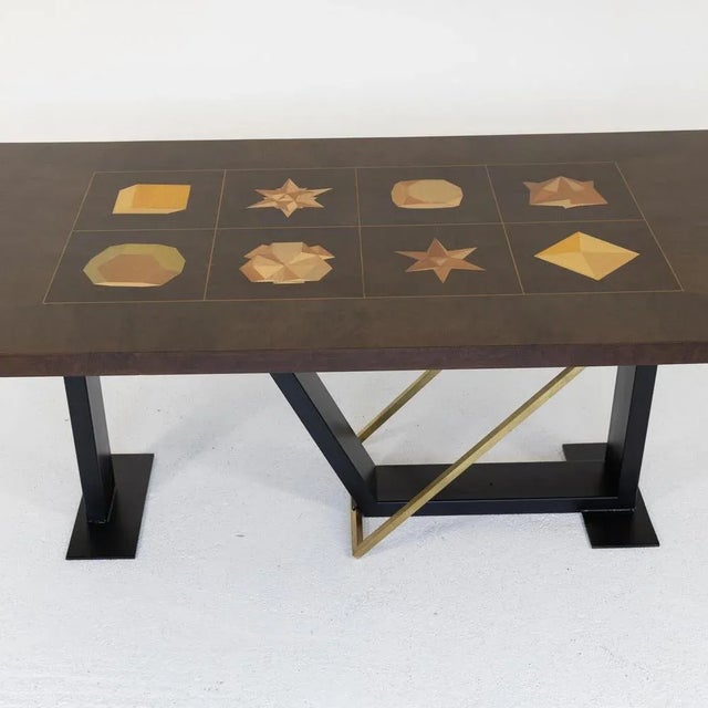 Dining Table by Carlo Bortoli and Lucio Del Pezzo for Rossi Di Albizzate, 1970s For Sale - Image 10 of 12