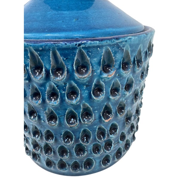 Midcentury Italian Pottery Jar For Sale In Los Angeles - Image 6 of 6