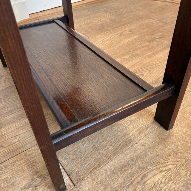 Dutch Art Deco Two-Tier Side Table, 1920s For Sale - Image 11 of 17