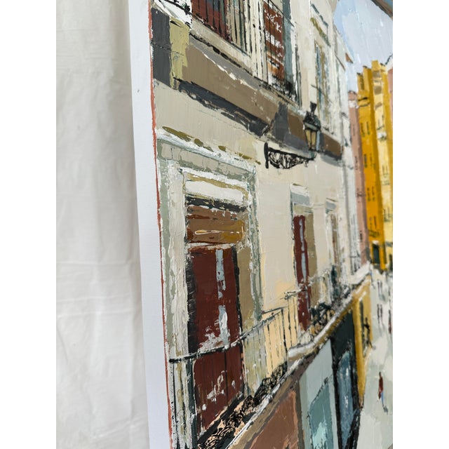 2020s "My Room With a View" Original Modern Oil Painting, by Jennifer Hohlfelder For Sale - Image 5 of 12