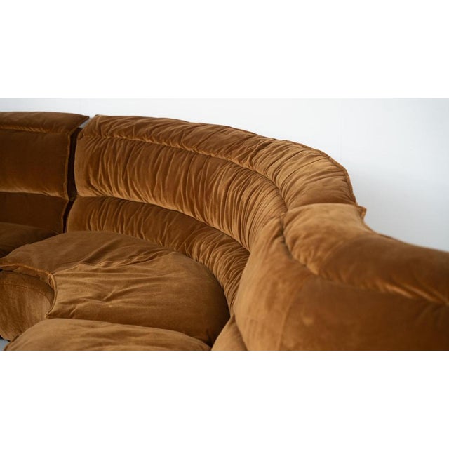 Textile Bogo Modular Sofa by Carlo Bartoli for Rossi Di Albizzate, 1970s For Sale - Image 7 of 10