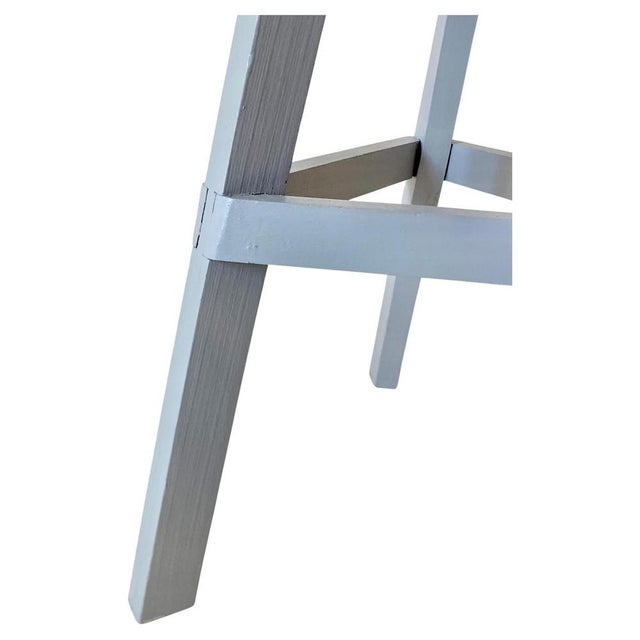 Large Vintage Wood Pedestal, Italy, 1950s For Sale - Image 6 of 12