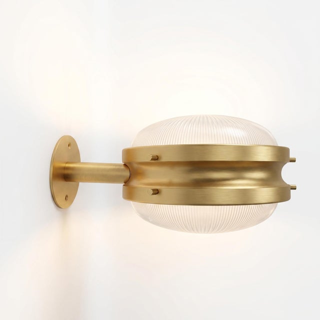 Vintage Gamma Golden Lamps by Sergio Mazza for Artemide, 1960s, Set of 2 For Sale - Image 3 of 12