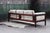 Wood Postmodern Attributed to Tobia Scarpa Sofa with Upholstered Cushions Bastiano, 1960s For Sale - Image 7 of 11