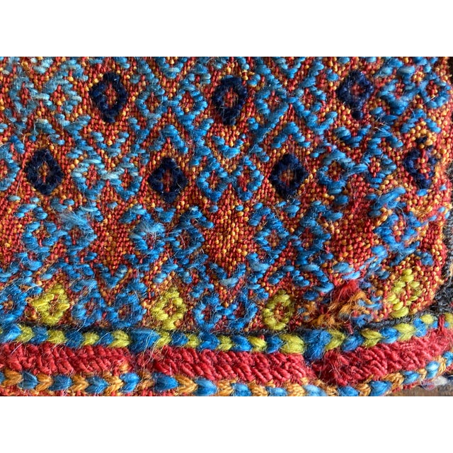 Brown Antique Bakhtiari Chanteh Rug For Sale - Image 8 of 12