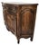 Antique French Louis XV Walnut Buffet Sideboard Curved Front Carved C1900s For Sale - Image 4 of 17