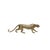 Vintage Brass-Toned Leopard Sculpture, 1960s For Sale - Image 11 of 13