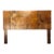 Vintage Lane “Mosaics” Brutalist Wood Queen Headboard For Sale