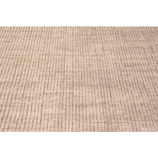 Textile Nazmiyal Collection Large Modern Minimalist Area Rug For Sale - Image 7 of 8