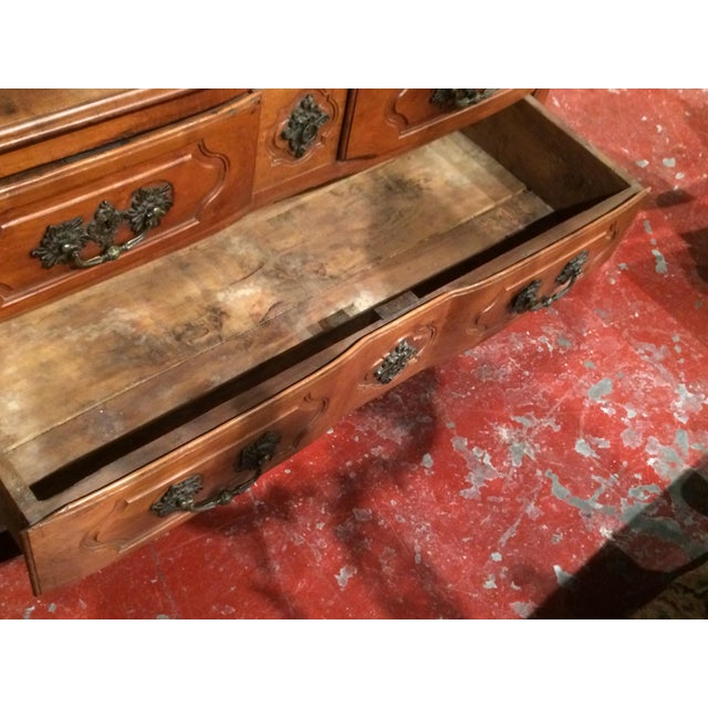 Louis XV Period Commode with Serpentine Front For Sale - Image 6 of 13
