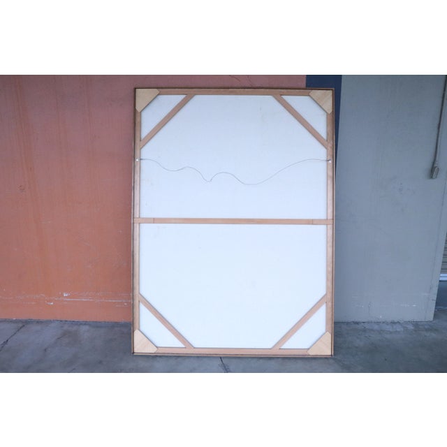 Large Antique Indian Mughal Painting With Gilt Frame For Sale - Image 11 of 11