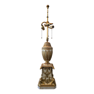 Antique Bronze Lamp Attributed to E F Caldwell & Co