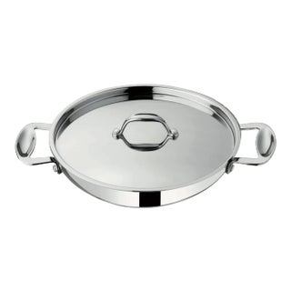 Mepra Glamour Stone Non Stick Saute Pan 2 Handles, 15.5 in For Sale