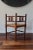Vintage Turned Wood Corner Chair, 1950s For Sale - Image 6 of 7