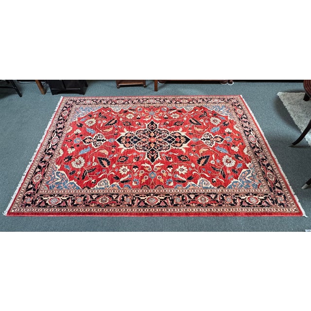 Design Plus Gallery presents a 6ft 1in x 9ft Baktiari Area Rug. This rug was hand made in Pakistan with so much charm and...
