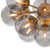 Regina Andrew Shine Globe Flush Mount, Natural Brass with Smoke Glass For Sale - Image 4 of 7